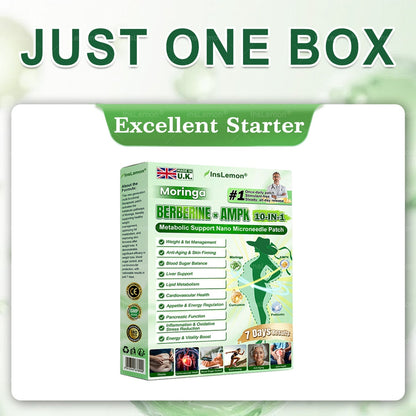 𝐈𝐧𝐬𝐋𝐞𝐦𝐨𝐧® 𝗠𝗼𝗿𝗶𝗻𝗴𝗮 × 𝗕𝗲𝗿𝗯𝗲𝗿𝗶𝗻𝗲 × 𝗔𝗠𝗣𝗞 𝟭𝟬-𝗶𝗻-𝟭 𝗠𝗲𝘁𝗮𝗯𝗼𝗹𝗶𝗰 𝗦𝘂𝗽𝗽𝗼𝗿𝘁 𝗡𝗮𝗻𝗼 𝗠𝗶𝗰𝗿𝗼𝗻𝗲𝗲𝗱𝗹𝗲 𝗣𝗮𝘁𝗰𝗵🇬🇧(𝐉𝐮𝐬𝐭 𝐨𝐧𝐜𝐞 𝐚 𝐝𝐚𝐲, 𝐯𝐢𝐬𝐢𝐛𝐥𝐞 𝐜𝐡𝐚𝐧𝐠𝐞𝐬 𝐢𝐧 𝟕 𝐝𝐚𝐲𝐬） ✅ 𝐅𝐨𝐫 𝐨𝐛𝐞𝐬𝐢𝐭𝐲, 🅛🅞🅞🅢🅔 🅢🅚🅘🅝, 𝐝𝐢𝐚𝐛𝐞𝐭𝐞𝐬, 𝐬𝐥𝐞𝐞𝐩 𝐚𝐩𝐧𝐞𝐚, 𝐣𝐨𝐢𝐧𝐭 𝐢𝐬𝐬𝐮𝐞𝐬, 𝐚𝐧𝐝 𝐦𝐨𝐫𝐞