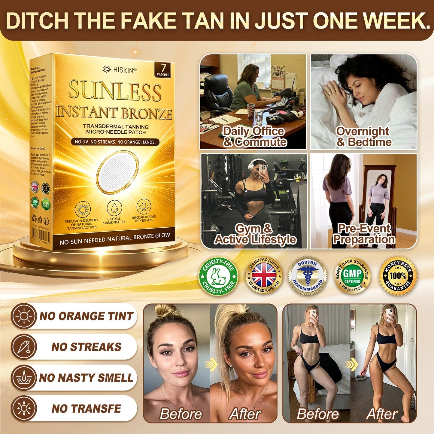 🎁𝐇𝐢𝐬𝐤𝐢𝐧®Only 5 boxes left! We are offering you an additional 30% discount! Get back in shape and take care of your health. If you miss out now, the next opportunity won't come around until next year.